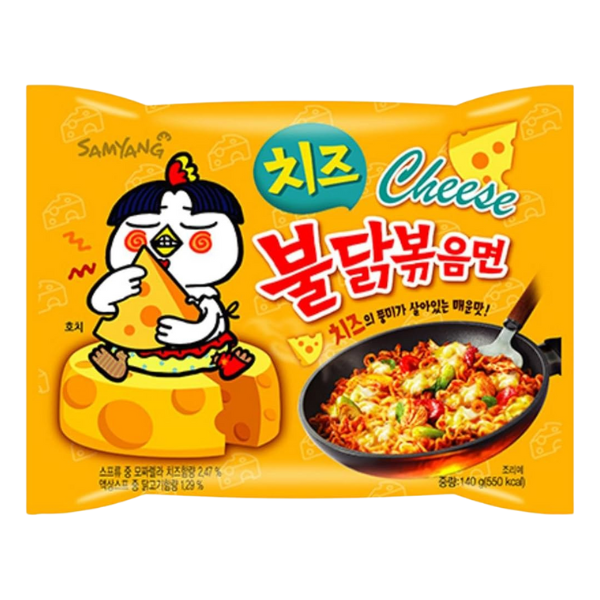 Mỳ Cay Samyang Buldak Cheese 140g thơm ngon - Korean Mart